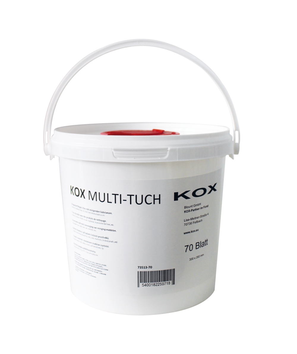 KOX Reinigungstcher / Reinigungstuch Multi-Tuch, 70 Tcher, XX73513-70