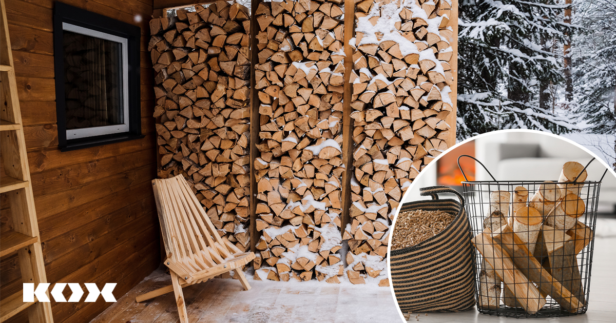 Conseils pour le bois de chauffage en hiver : Stocker correctement le bois pour la chemine et quel est le bon type de bois