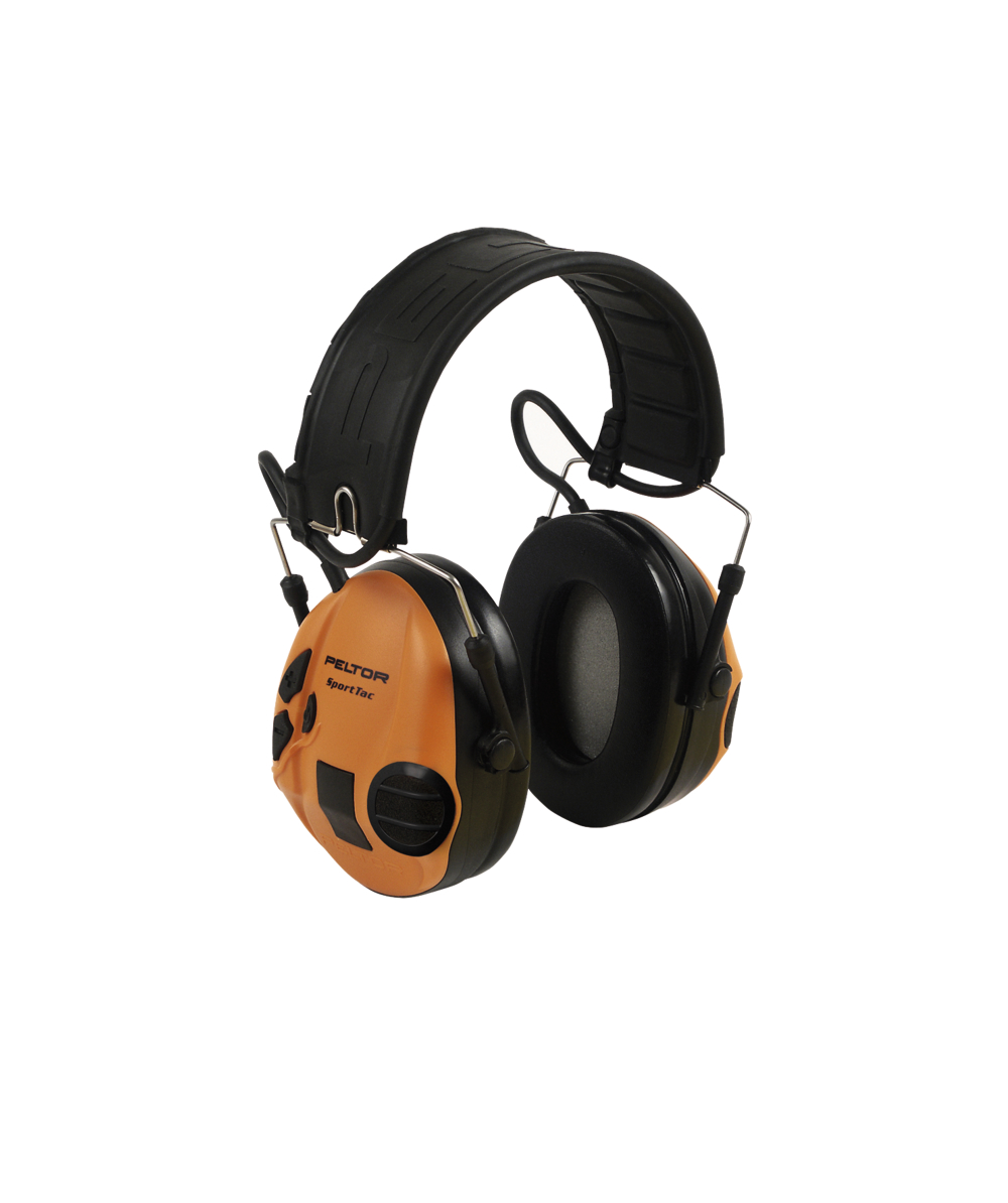 3M Peltor SportTac protection auditive, en vert olive et orange, XX74615