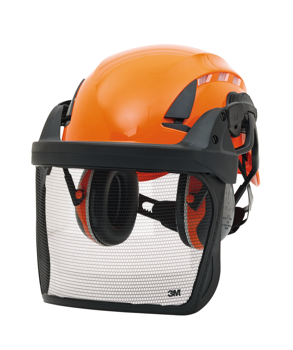 Combiné casque 3M SecureFit X5500V orange
