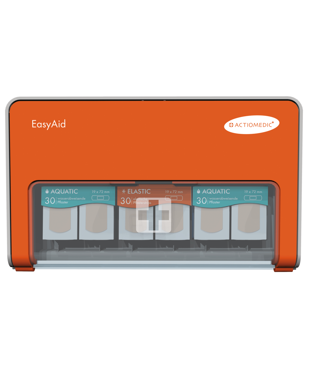 Distributeur de pansements Actiomedic EasyAid, avec remplissage Standard I, XX73539