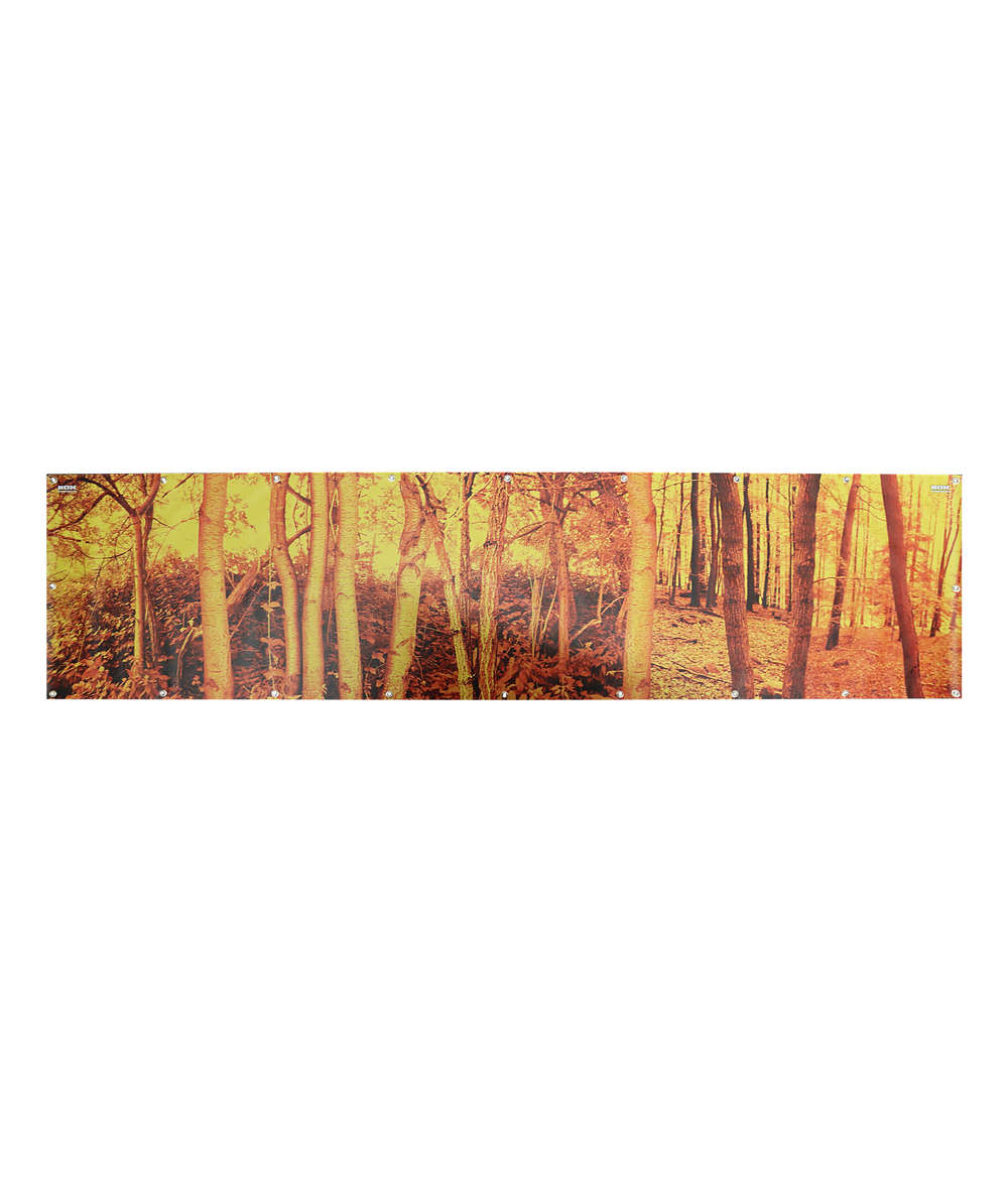 Filet de camouflage Wald KOX 4 x 1 m avec fillets en acier inoxydable, pour recouvrir les miradors en forêt, XX9756