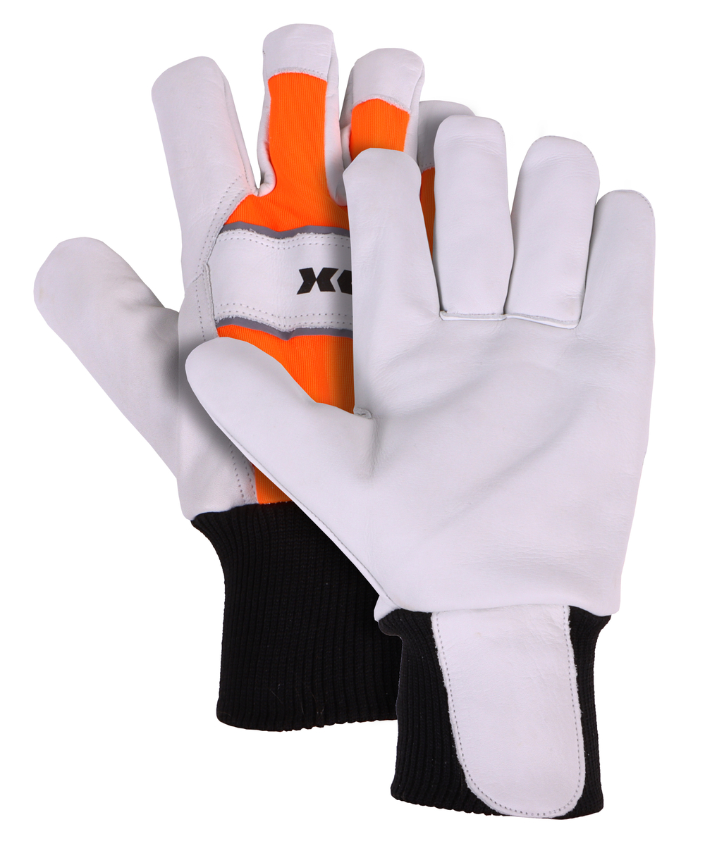 Gants de travail / gants de jardinage Solid de KOX orange, orange, XX75319