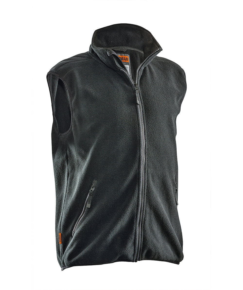 Gilet polaire Jobman 7501 noir, noir, XXJB7501S