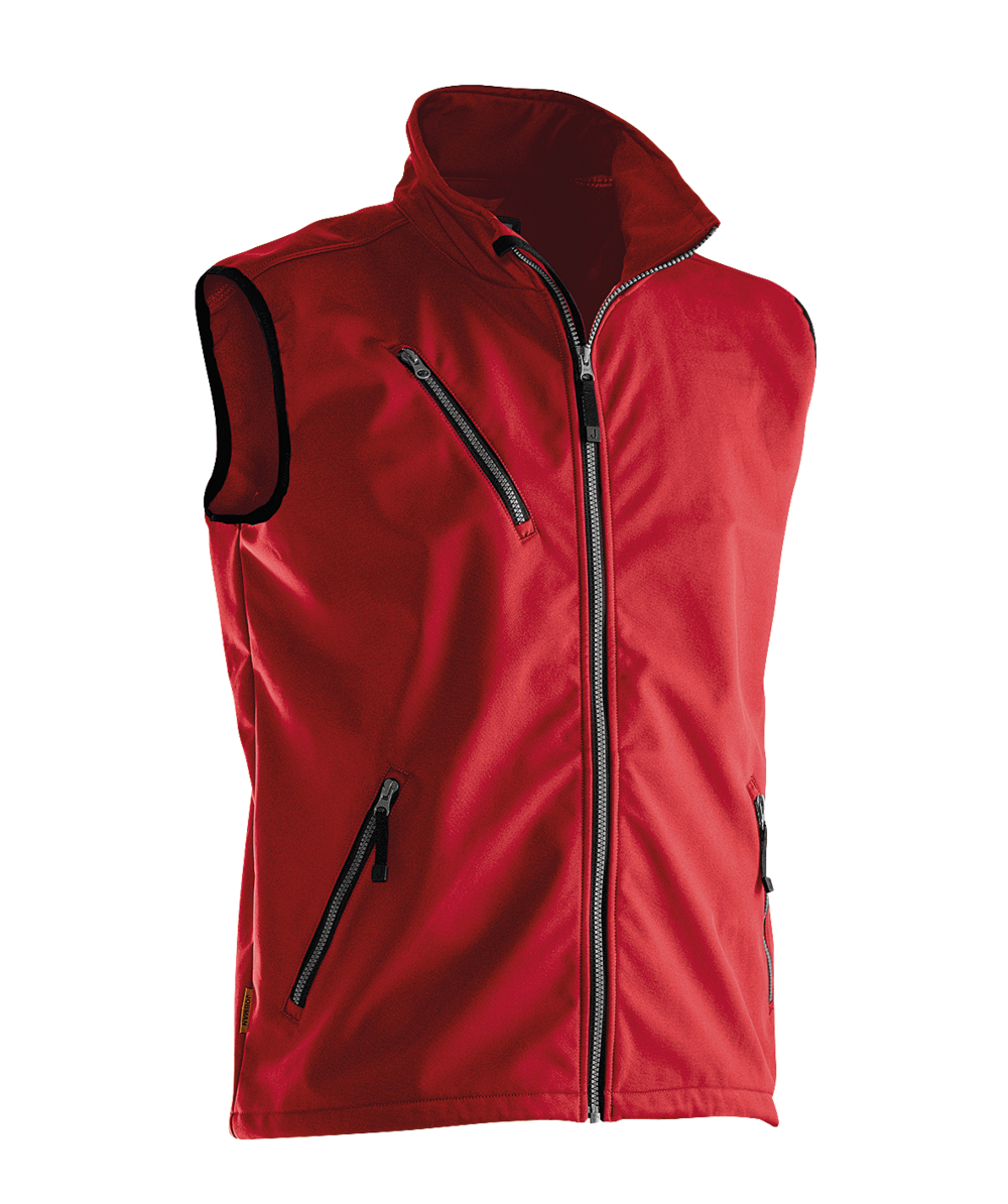 Gilet softshell Jobman 7502 rouge, rouge, XXJB7502R