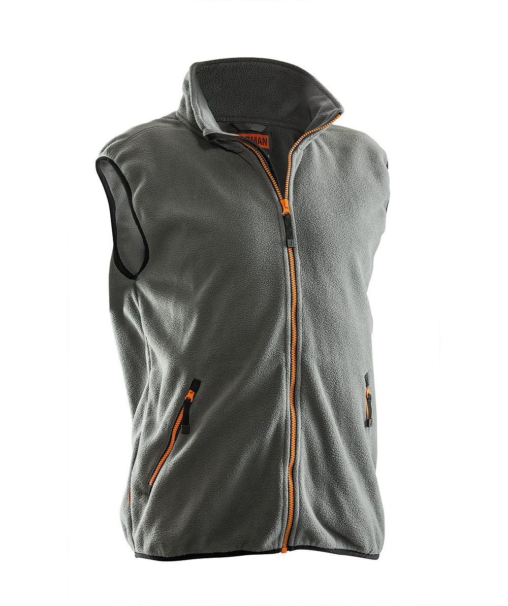 Jobman gilet polaire 7501, gris, XXJB7501G