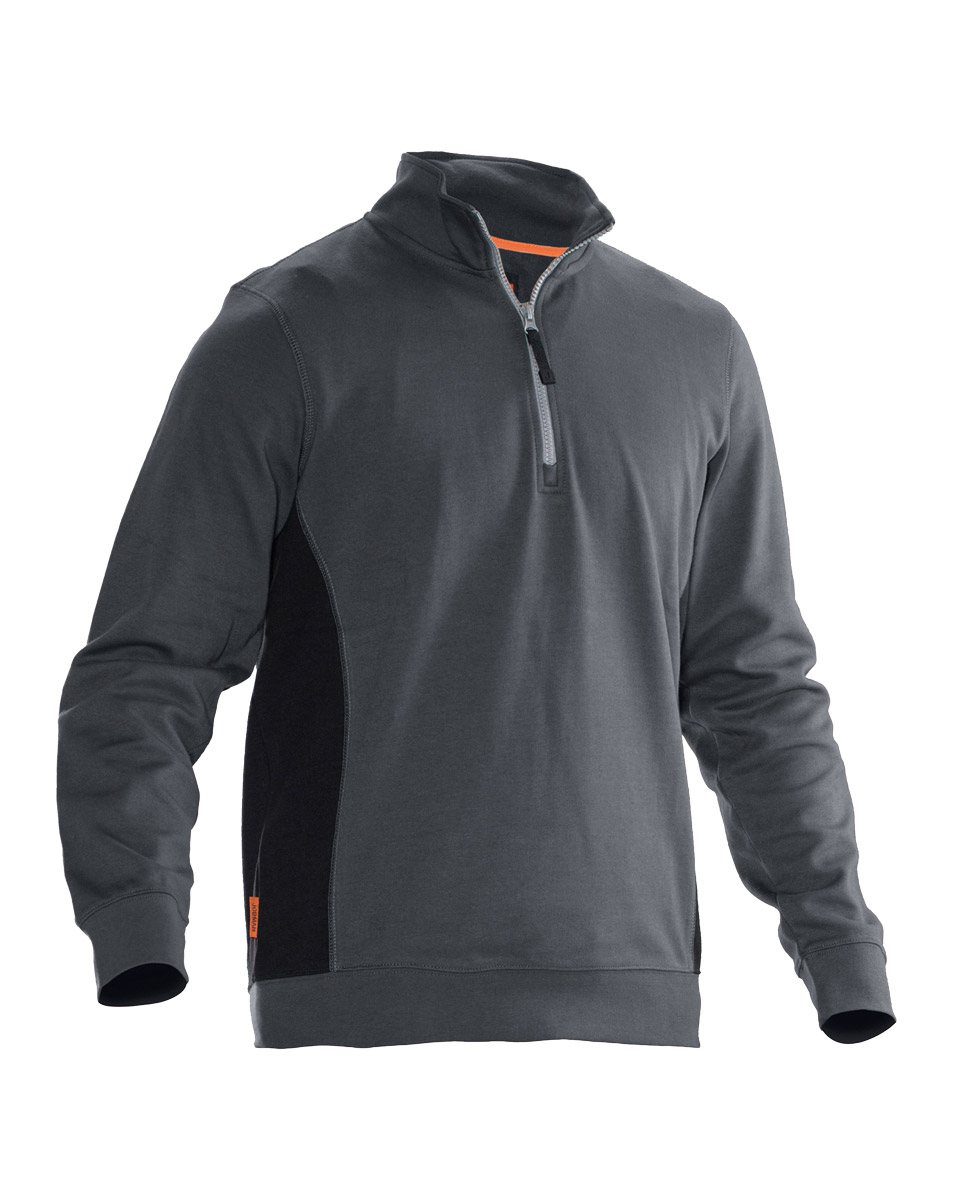 Sweat-shirt Jobman 5401 gris/noir