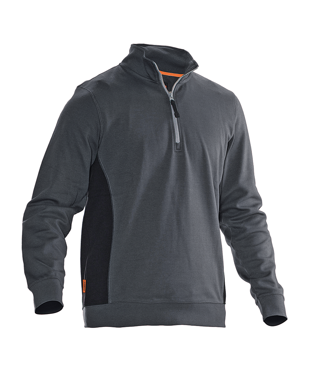 Jobman sweat-shirt 5401, gris/noir, XXJB5401G
