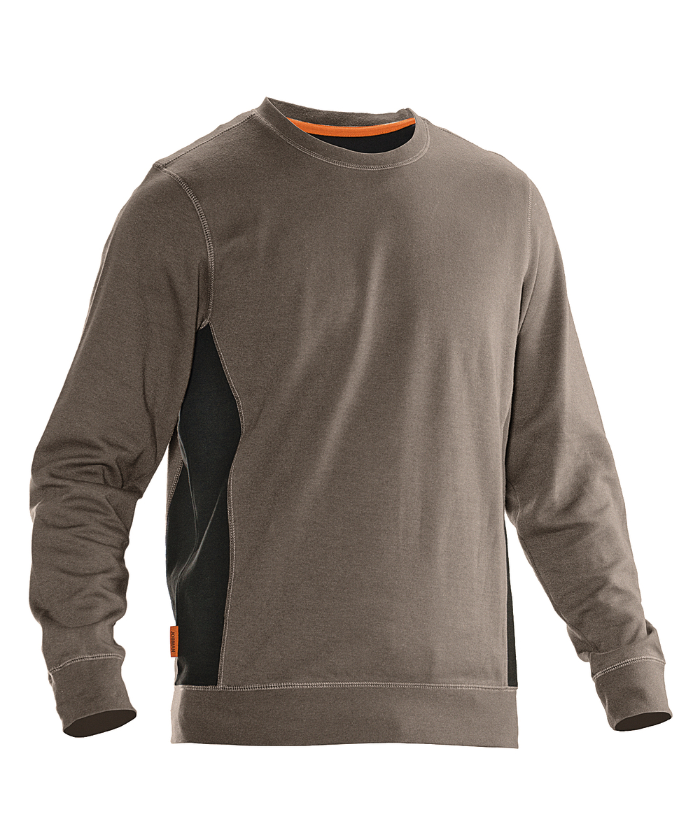 Jobman sweat-shirt 5402, kaki/noir, XXJB5402K
