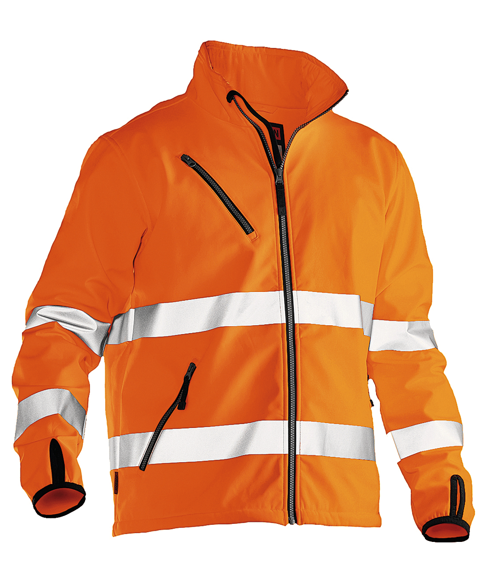 Jobman veste softshell HiVis 1202 , orange, XXJB1202O