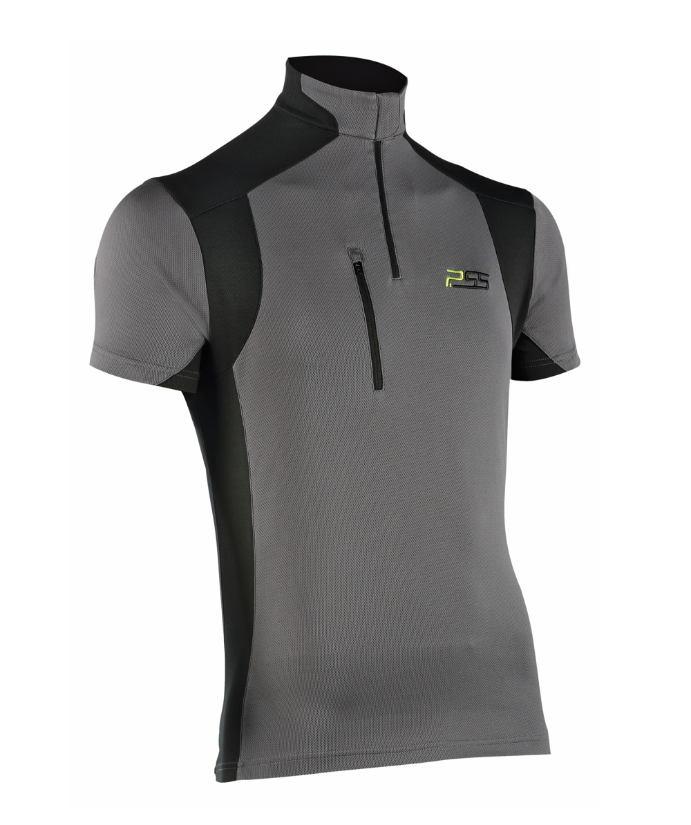 PSS X-treme Skin Shirt Fonctionnelle, manches courtes, gris/noir, XX77158