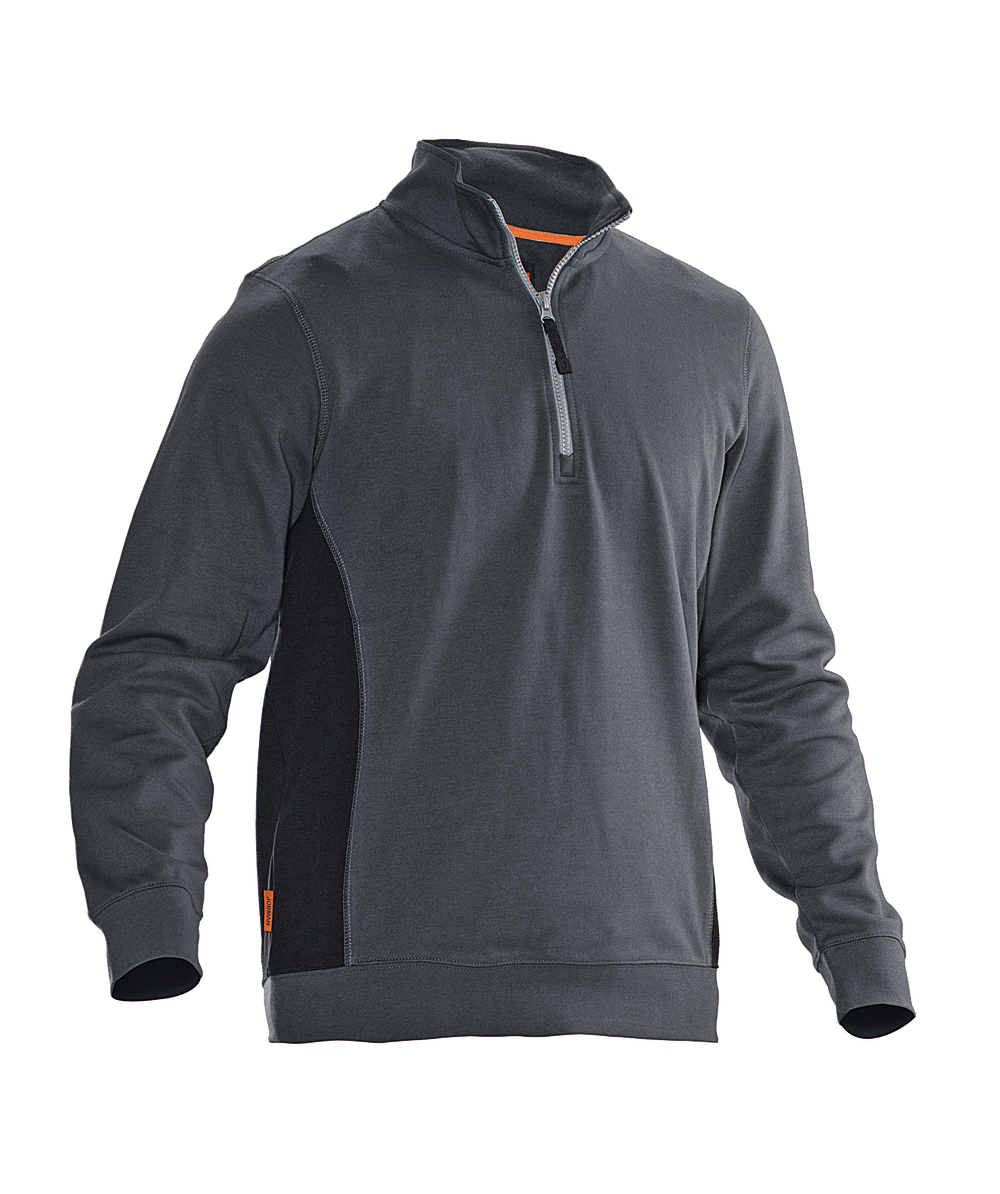 Pull Jobman 5401 gris/noir, gris/noir, XXJB5401G