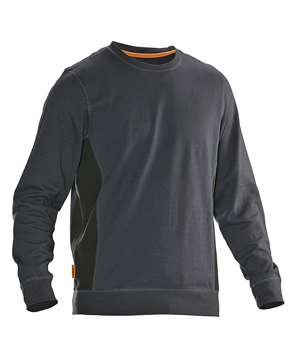 Pull Jobman 5402 gris/noir, gris/noir, XXJB5402G