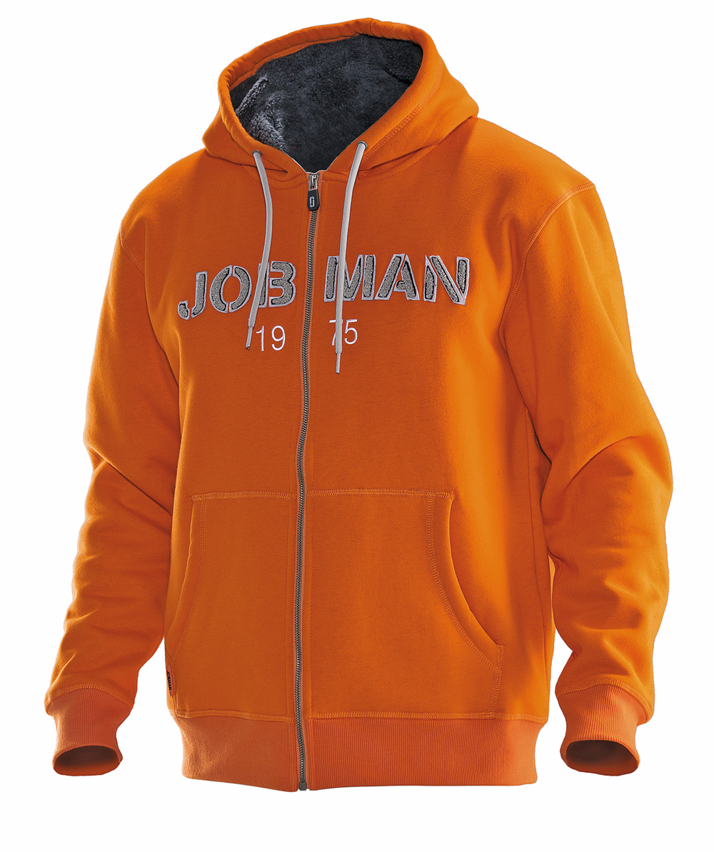 Pull  capuche Jobman 5154 orange, orange, XXJB5154O