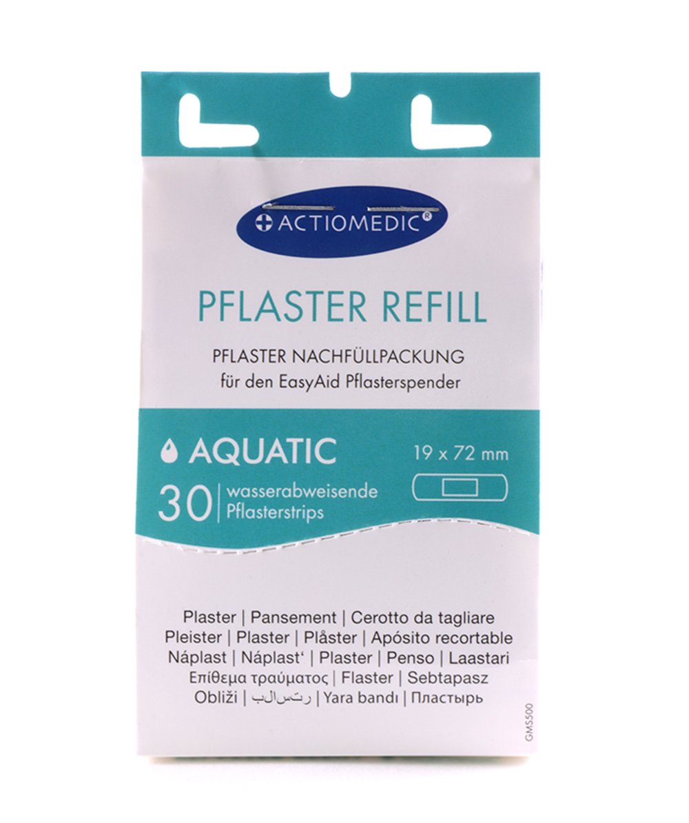 Recharge de pansements Actiomedic Easyaid Aquatic - 30 pcs, XX73539-01