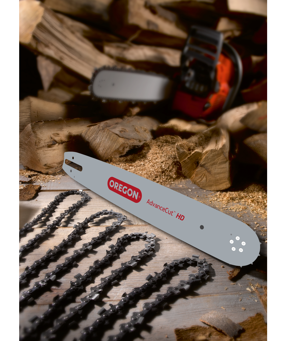 Set Oregon AdvanceCut HD comprend 1 guide et 4 chanes demi-ronde 3/8