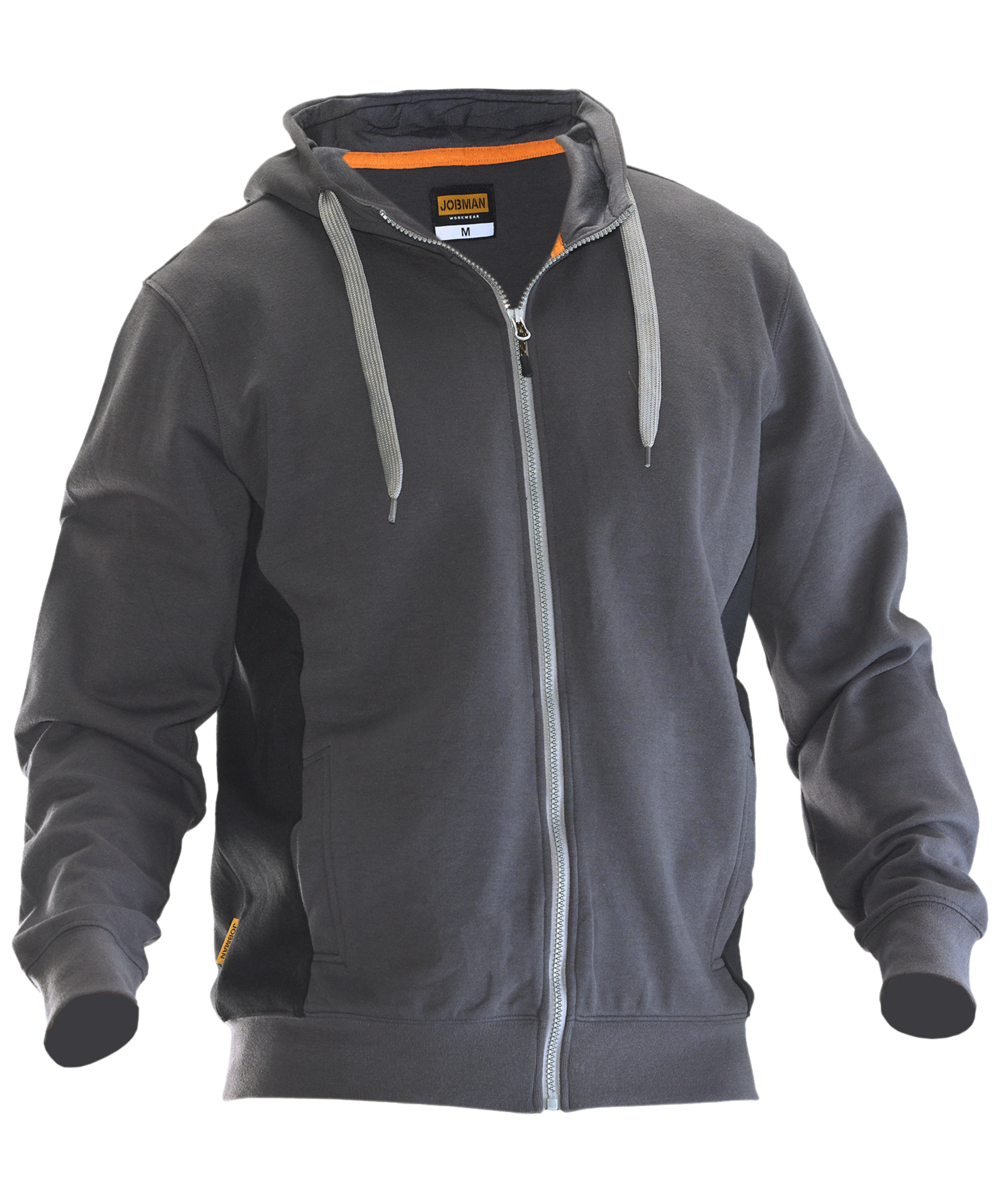 Sweat-shirt 5400 de Jobman Gris/noir, Gris/noir, XXJB5400G