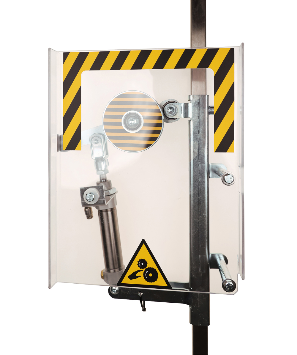 Tendeur de chane pneumatique plus barre de tension, pour l'affteuse automatique Grindomatic V12, XX100215-14