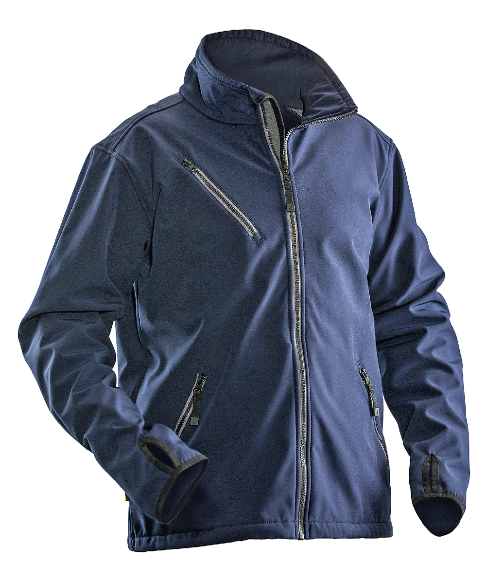 Veste softshell Jobman 1201 bleu marine, bleu marine, XXJB1201M