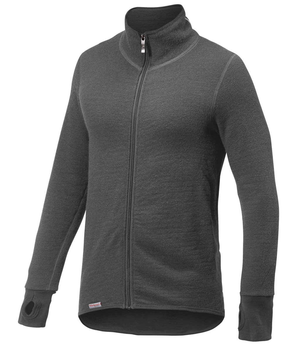 Veste technique Woolpower Full Zip Jacket 400 / Veste en mrinos grey, gris, XXWP7234G