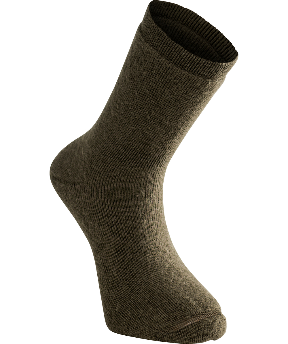 Woolpower Socks Classic 200 / Chaussettes en mrinos vert pin, XXWP8412GR