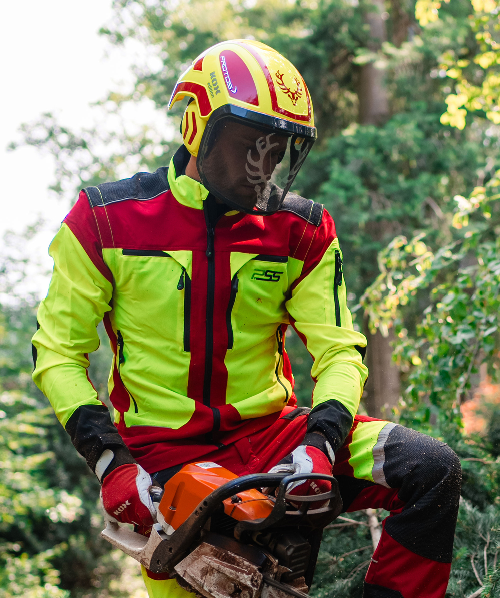 Veste vert jaune rouge store