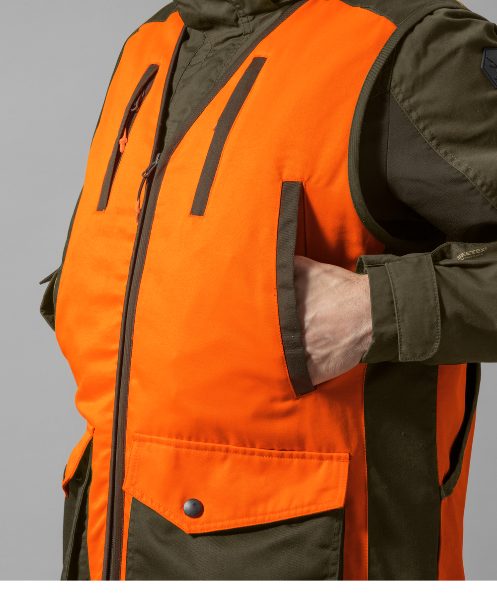 Gilet de chasse fluo outlet