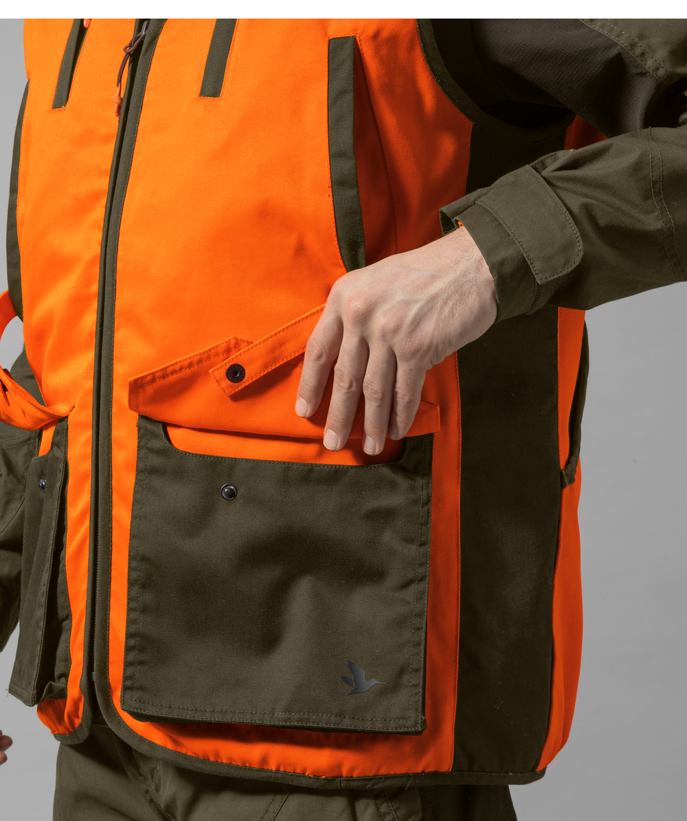 Gilet clearance fluo chasse