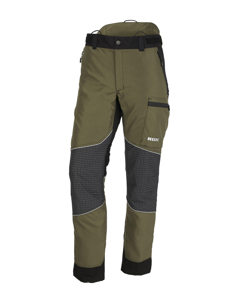 Pantalon anti-coupure Light 2.0 KOX, vert olive, XX71226