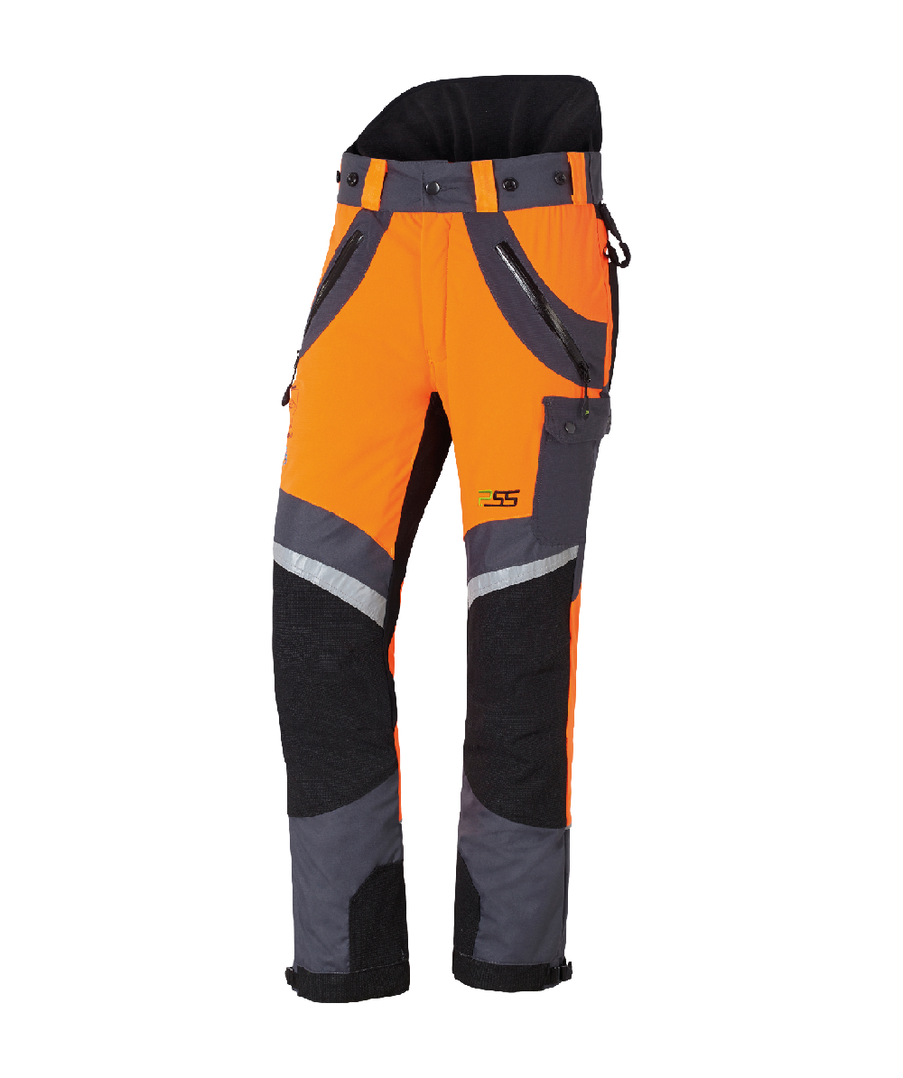 Pantalon anti-coupures X-treme Air orange/gris