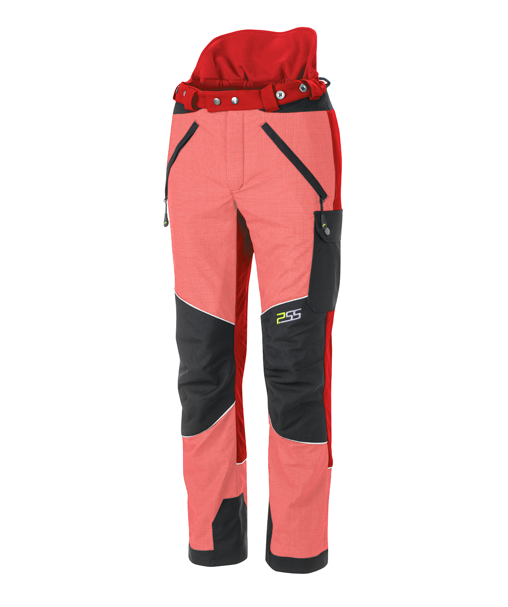 Pantalon anti-coupure X-treme Vectran PSS rouge/noir, rouge/noir, XX71217