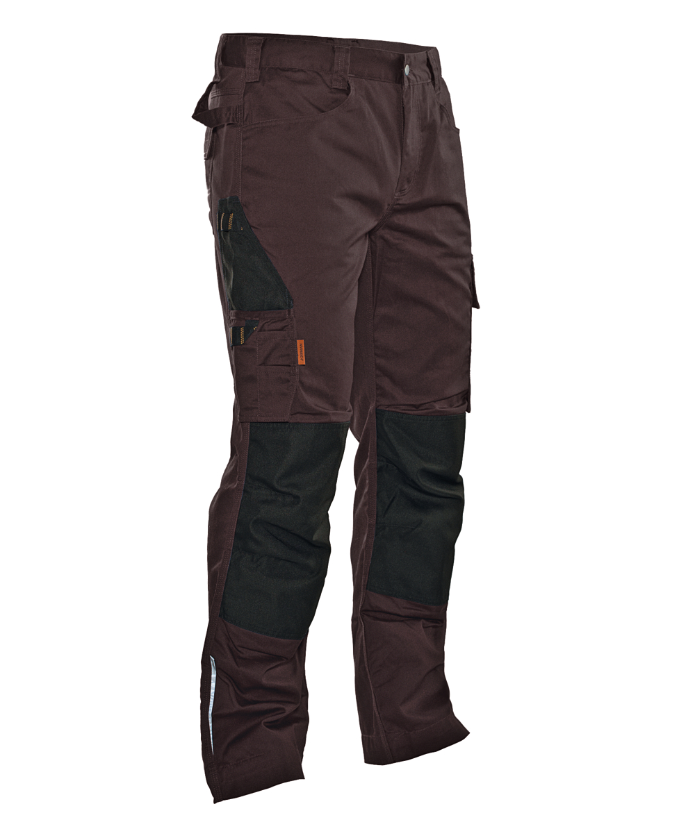 Pantalon de manutention Jobman 2321 marron/noir, marron/noir, XXJB2321BR