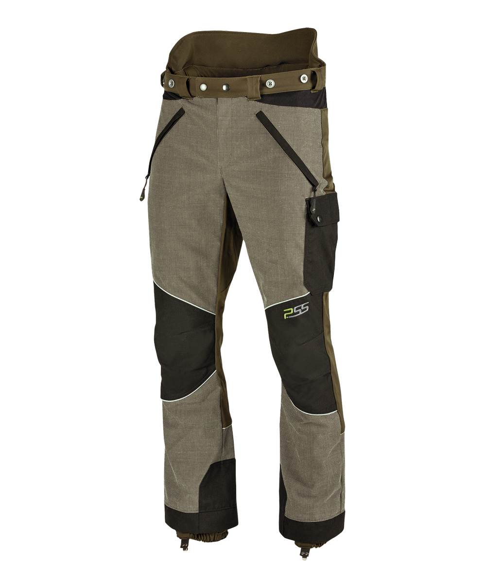 Pantalon de plein air PSS X-treme Vectran Work vert noir, vert/noir, XX78204