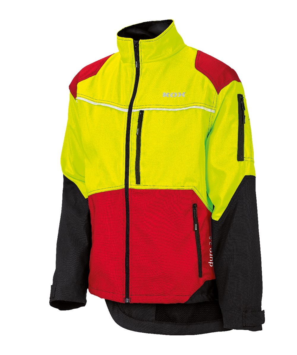 Veste forestire Duro 2.0 KOX rouge/jaune, rouge/jaune, XX71418