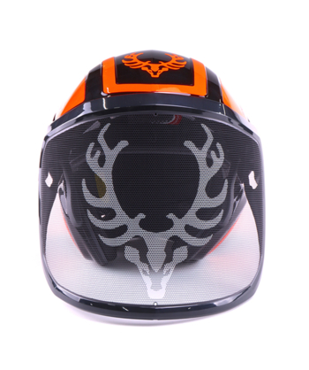 Protos Integral Forest combin casque dition KOX noir/orange fluo, KOX dition noir/orange fluo, XX74114